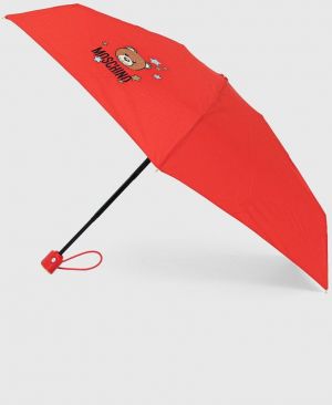 Dáždnik Moschino červená farba, 8211