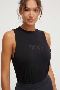 Top Dkny dámsky, čierna farba, DP3T9767