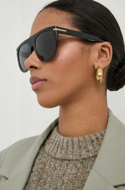 Slnečné okuliare BOSS dámske, čierna farba, BOSS 1655/S