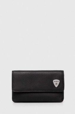 Kožená peňaženka Strellson pánsky, čierna farba, 4010001049.900