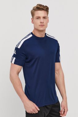 Tričko adidas Performance GN5724 pánske, tmavomodrá farba, s potlačou, GN5724