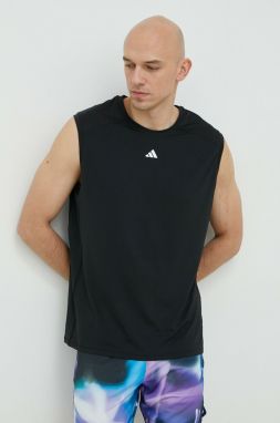 Tréningové tričko adidas Performance Techfit čierna farba, HK2338