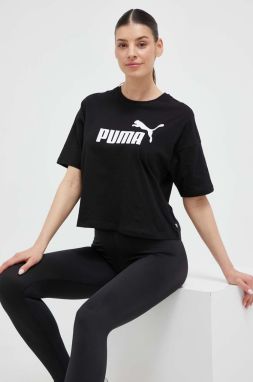 Tričko Puma dámske, čierna farba, 535610