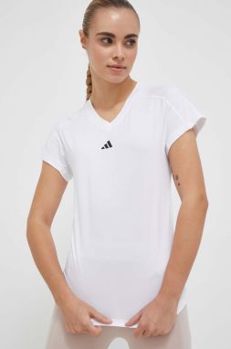 Tréningové tričko adidas Performance Train Essentials biela farba, HR7878