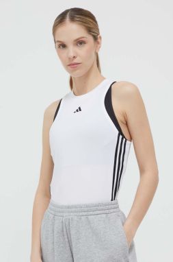 Tréningový top adidas Performance Train Essentials biela farba, HT9514