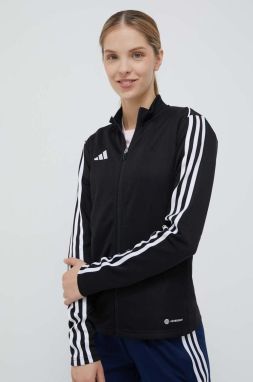 Tréningová mikina adidas Performance Tiro 23 League čierna farba, s nášivkou, HS3515