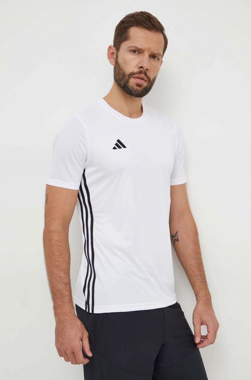 Tréningové tričko adidas Performance Tabela 23 biela farba, s nášivkou, H44526