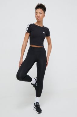 Tričko adidas dámsky, čierna farba, IR6111