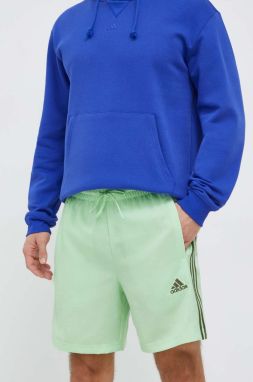 Tréningové šortky adidas zelená farba, IS1381