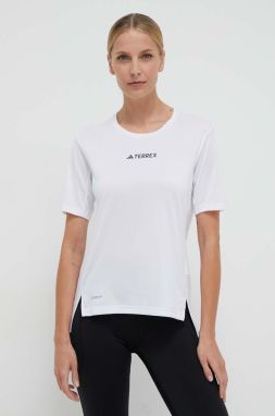 Športové tričko adidas TERREX Multi biela farba, HM4040