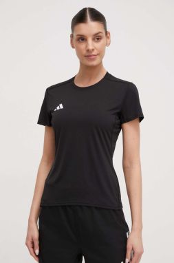 Bežecké tričko adidas Performance Adizero čierna farba, IN1172