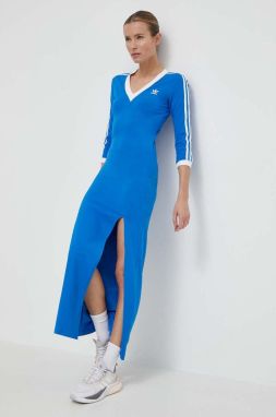 Šaty adidas Originals maxi, priliehavá, IP2989