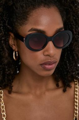 Slnečné okuliare Guess dámske, čierna farba, GU7904_5101T