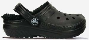 Šľapky Crocs Lined 207010.BLACK-black, dámske, čierna farba