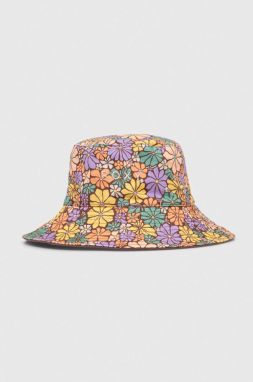 Obojstranný bavlnený klobúk Roxy Jasmine Paradise bavlnený, ERJHA04251