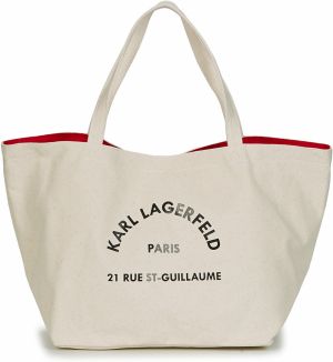 Veľká nákupná taška/Nákupná taška Karl Lagerfeld  RUE ST GUILLAUE CANVAS TOTE