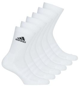 Športové ponožky adidas  CUSH CRW PACK X6