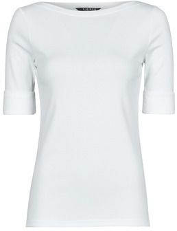 Tričká s krátkym rukávom Lauren Ralph Lauren  JUDY-ELBOW SLEEVE-KNIT