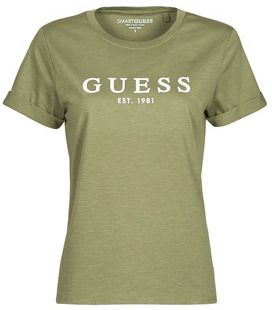 Tričká s krátkym rukávom Guess  ES SS GUESS 1981 ROLL CUFF TEE