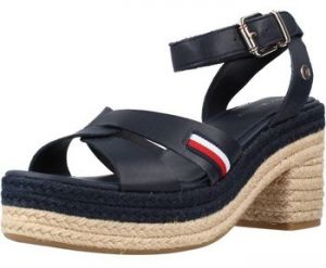 Sandále Tommy Hilfiger  INTERLACE MID HEEL SA