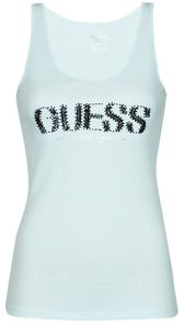 Tielka a tričká bez rukávov Guess  ATENA TANK TOP