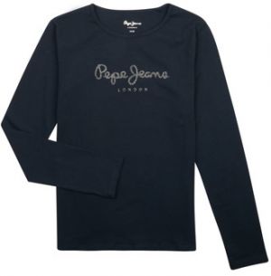 Tričká s dlhým rukávom Pepe jeans  HANA GLITTER LS