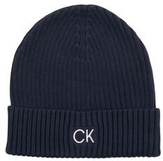 Čiapky Calvin Klein Jeans  CLASSIC COTTON RIB BEANIE