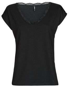 Blúzka Only  ONLMOSTER S/S LACE V-NECK TOP CS JRS