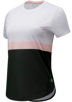 Tričká s krátkym rukávom New Balance  CAMISETA BLANCA MUJER  WT11221