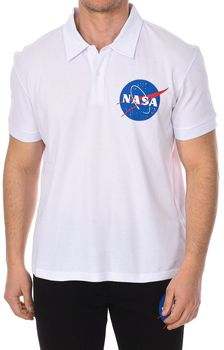 Polokošele s krátkym rukávom Nasa  NASA16PO-WHITE