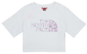 Tričká s krátkym rukávom The North Face  Girls S/S Crop Easy Tee