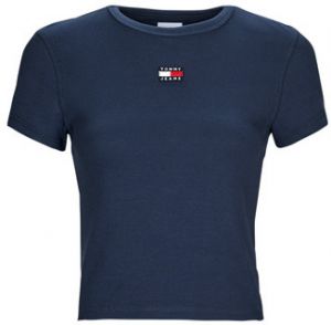 Tričká s krátkym rukávom Tommy Jeans  TJW BBY RIB XS BADGE