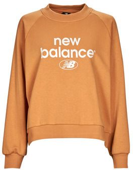 Mikiny New Balance  Essentials Graphic Crew French Terry Fleece Sweatshirt