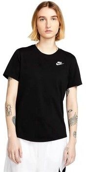 Tričká s krátkym rukávom Nike  CAMISETA NEGRA MUJER  DX7902