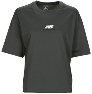 Tričká s krátkym rukávom New Balance  Athletics 1/4 Zip