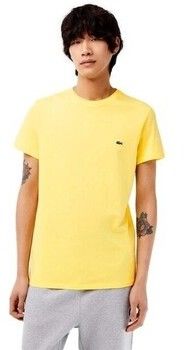 Tričká s krátkym rukávom Lacoste  CAMISETA HOMBRE   AMARILLA TH2038