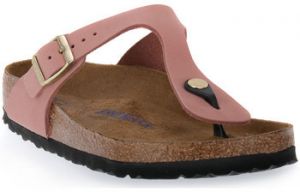 Šľapky Birkenstock  GIZEH OLD ROSE NOUBUCK CALZ N