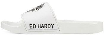 Žabky Ed Hardy  Sexy beast sliders white-black