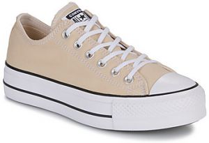 Nízke tenisky Converse  CHUCK TAYLOR ALL STAR LIFT PLATFORM SEASONAL COLOR-OAT MILK/WHIT