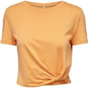 Tričká s krátkym rukávom Only  CAMISETA NARANJA MUJER  15275318