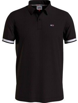 Polokošele s krátkym rukávom Tommy Jeans  POLO NEGRO HOMBRE   ESSENTIALS DM0DM15751