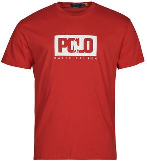 Tričká s krátkym rukávom Polo Ralph Lauren  T-SHIRT AJUSTE EN COTON LOGO POLO RALPH LAUREN