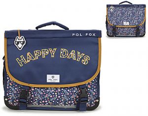 Školské tašky a aktovky Pol Fox  CARTABLE HAPPY BLUE 38 CM