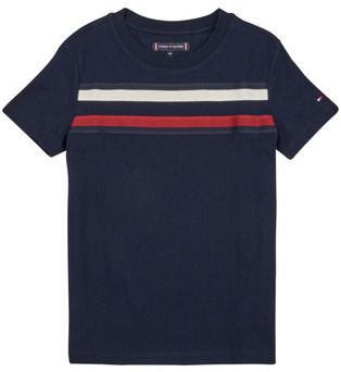 Tričká s krátkym rukávom Tommy Hilfiger  GLOBAL STRIPE TEE S/S