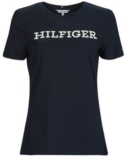 Tričká s krátkym rukávom Tommy Hilfiger  REG MONOTYPE EMB C-NK SS