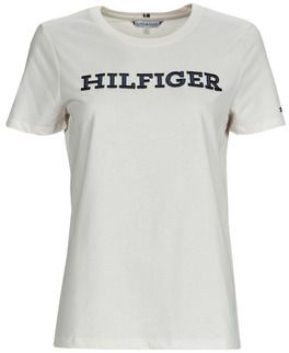 Tričká s krátkym rukávom Tommy Hilfiger  REG MONOTYPE EMB C-NK SS