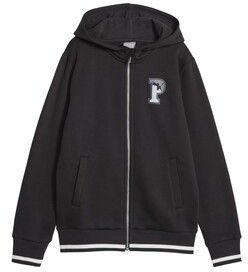 Mikiny Puma  PUMA SQUAD FULL ZIP HOODIE FL B