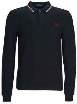 Polokošele s dlhým rukávom Fred Perry  LS TWIN TIPPED SHIRT