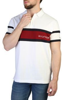 Polokošele s krátkym rukávom Tommy Hilfiger  mw0mw30755 ybr white