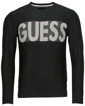 Svetre Guess  AMYAS LS CN SLOGAN SWEATER